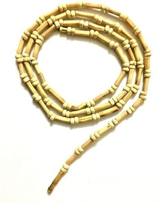 DEV RATNA KENDRA Natural Tulsi Necklace for Men and Women Tulsi Mala Handmade Wood Chain