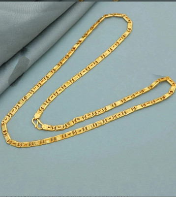 PATAVE cutting design of the chain may be different from the image Gold-plated Plated Brass, Copper Chain