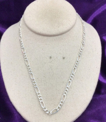 Maatrachaaya Stylish Silver Plated Sachin Chain Sterling Silver Plated Alloy Chain