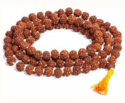 Vivity Rudraksha Mala 108 Beads Original Natural Himalaya Nepal Jaap Mala Rudraksha Chain