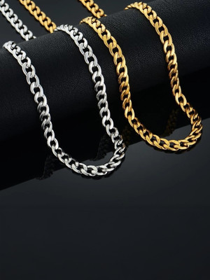 Astrodidi Combo For Boys, Girls, Men and Women Gold-plated Plated Alloy Chain