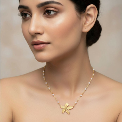 zawery Gold-plated Plated Stainless Steel Necklace Set