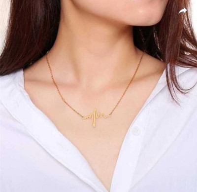 MAATRCHAAYA STYLISH GOLD CHAINS Gold-plated Plated Alloy Chain Set