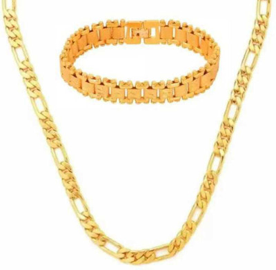 mohita collection Gold-plated Plated Brass Chain Set