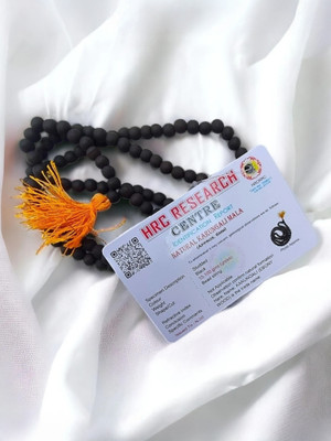 Divine rudras Natural karungali kattai Malai Government Lab Certified Heavy Premium Beads 6mm Wood Necklace