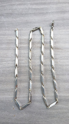 yuvaan crystal stainless steel neck chain for men Sterling Silver Plated Stainless Steel Chain