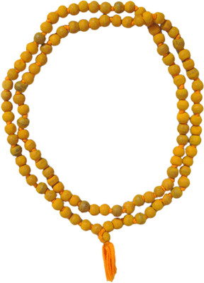 SHRI ASTHA VINAYAK HALDI MALA 108+1 BEADS Wood Chain