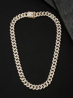 YouBella Stylish and Trendy Party Wear Jewellery Gold-plated Plated Alloy Chain