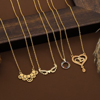 Seora Forever Bonded Gold-plated Plated Alloy Chain Set