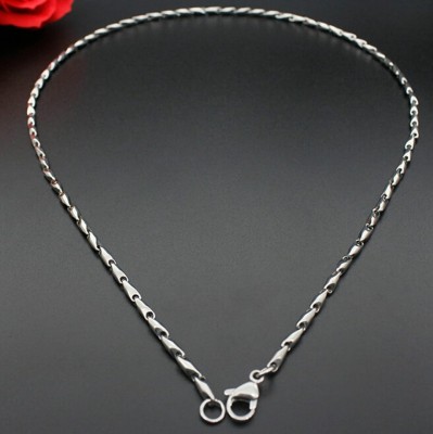 Vipunj Sterling Silver Plated Alloy Chain