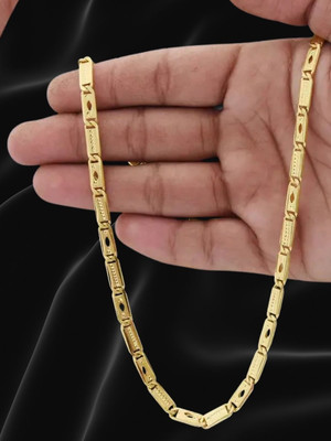 RKB SALES 1 gm high quality gold plated mens chain Gold-plated Plated Alloy Chain