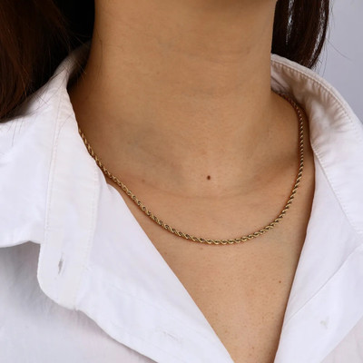 Laneakia Emerald Brass Plated Brass, Alloy Chain