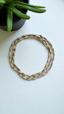 GIFTKUNJA Tulsi kanthi mala original from vrindavan for men and women (two round) Wood Chain