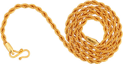 STYYLO FASHION Just Like Gold Gold-plated Plated Brass Chain
