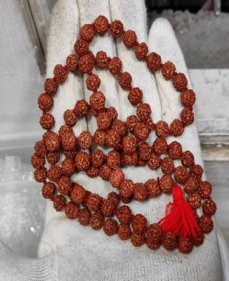 RATAN BAZAR Natual 5 mukhi Rudraksha Mala For Men & Women| Rudraksha 108 beads mala Rudraksha Chain