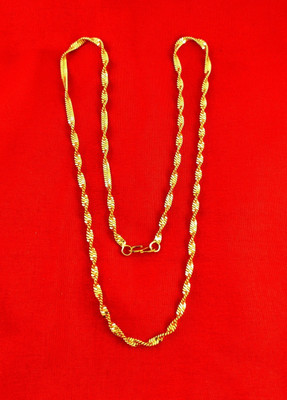 RV jewels Size 21 inch Gold-plated Plated Brass Chain