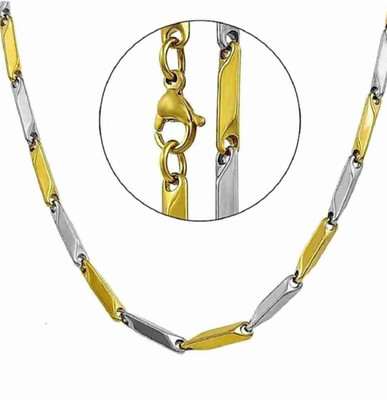 REVERSEA Silver Plated Stainless Steel Chain