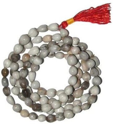 KOCCHI Vaijanti Mala/Natural Vaijanti Mala With Rudraksha 108 Rudraksh 1Pc CV34 Stone Chain