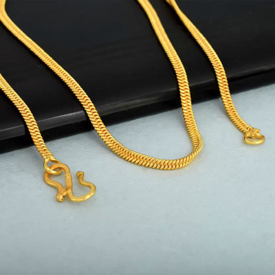 JSS-MP Crystal Gold-plated Plated Brass Chain
