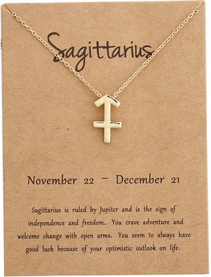 sagittarius zodiac necklace