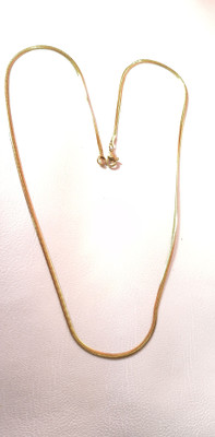 yuvaan crystal stainless steel neck chain for men golden Stainless Steel Chain