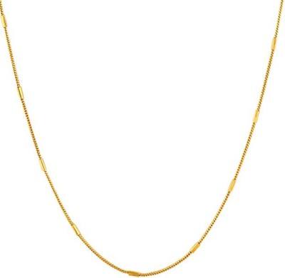 iStar Jewels iStar Jewels Designer Thin Light Weight Gold Plated Long Chain For UNISEX Gold-plated Plated Brass Chain