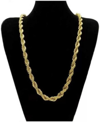Basukiya Gold-plated Plated Brass Chain Gold-plated Plated Brass Chain