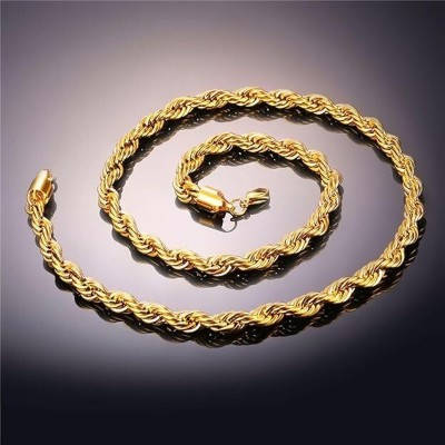 Kaima Golden boys chain neckchain for men gold chain for men Copper Chain