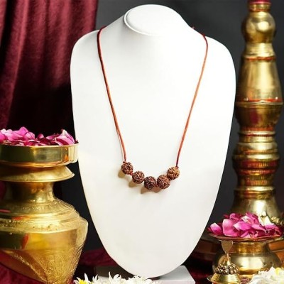 Rudraksham Rudraksha swasthya Bandh Health Kavach 2- 3 mukhi rudraksha Rudraksha Wood Layered