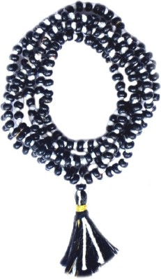 Takshila Gems Black Tulsi Mala 2 mm Size Beads Tulsi Mala for Jaap and Wear Tulsi Kanthi Beads Wood Chain