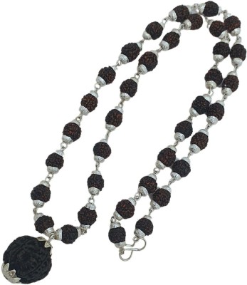 Bharat Collection Beads Silver Plated Brass, Alloy Chain