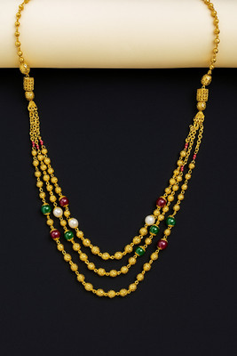 Balkrushn Beads Brass Plated Rubber Chain