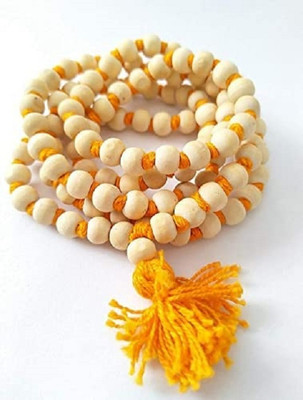 Nilay Iskcon Krishna Tulsi Jaap Mala 108 Beads Wood Chain
