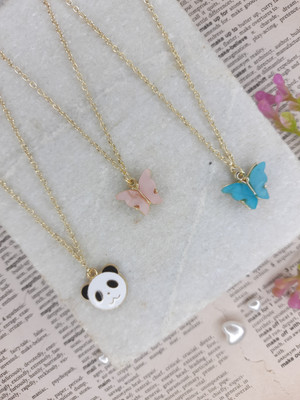 EnlightenMani Gold-plated Plated Alloy Necklace