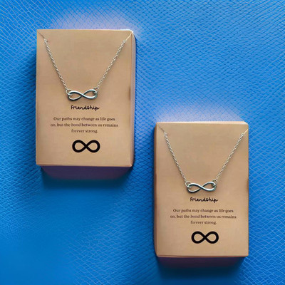 AVIRA ENTERPRISES Combo of 2 Eternal Elegance Infinity Necklace For Women/Girls Gold-plated Plated Alloy Necklace