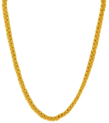 RIYAASHI Gold Plated Chain for men and women Gold-plated Plated Brass, Alloy Chain Gold-plated Plated Brass, Alloy Chain