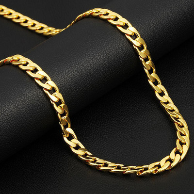 Crazy Queens Gold plated brass chain Gold-plated Plated Brass Chain