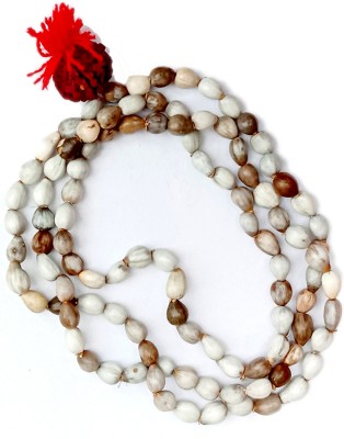 PRIYANSHU NAVRATN Natural Vaijanti Mala with Original 5 Face Rudraksha Bead Vaijanti mala Beads Wood Chain