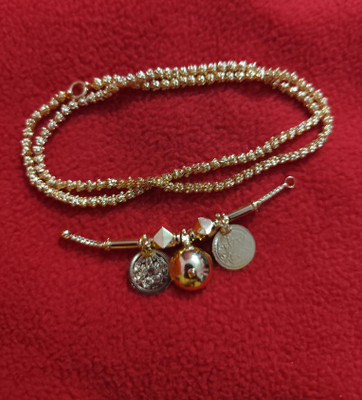 jeni Mangalyam chain Gold-plated Plated Copper Chain Set