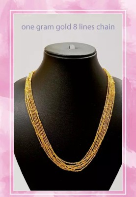 NANDANA COLLECTIONS Gold-plated Plated Alloy Chain