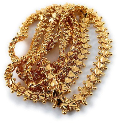 bhumi creation Cubic Zirconia Gold-plated Plated Alloy Chain