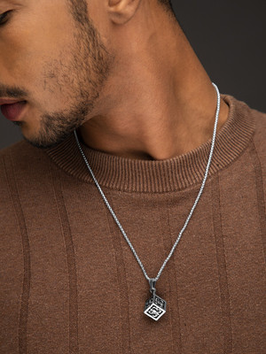 Roadster Silver Plated Alloy Chain