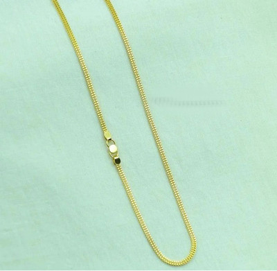 Ansh Enterpris 1 gram gold plated chain for women Cubic Zirconia Gold-plated Plated Alloy Chain