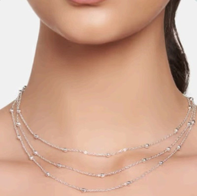 JRISSY Silver Plated Alloy Layered
