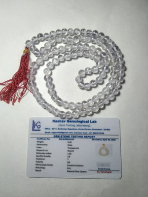 kuberCrystals Quartz Crystal Chain