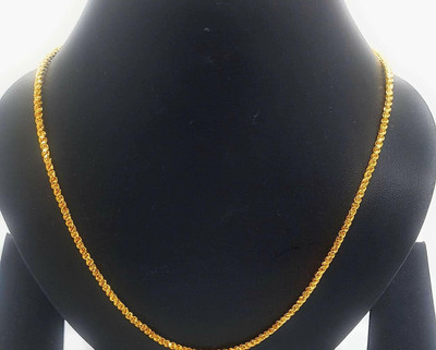 Faizam Collection Buy 1 get 3 FREE LONG SIZE 36 INCH Brass Chain
