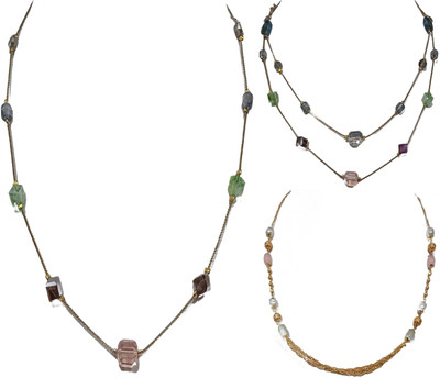 RDH Jewellery Simple Elegant Necklace Chain for Women Gold-plated Plated Stainless Steel Chain