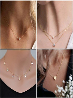 Bhumi09 Gold-plated Plated Brass Chain