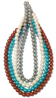 La Belleza Pearl Alloy Necklace