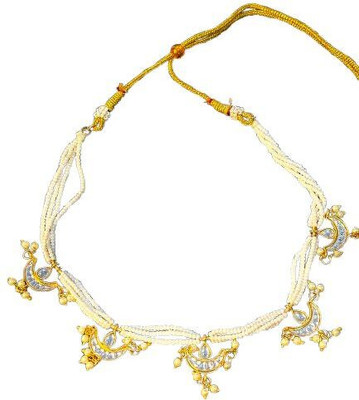 YOGITACREATIONN Traditional Gold Plated Royal Rajasthani Look Set For Girl's And Women|| Beads Gold-plated Plated Alloy Choker